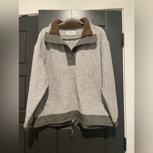 REI Co-op Quarter Button Fleece Jacket Size Large Gently Worn